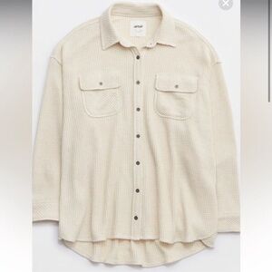 Aerie LumberJane Waffle Shirt